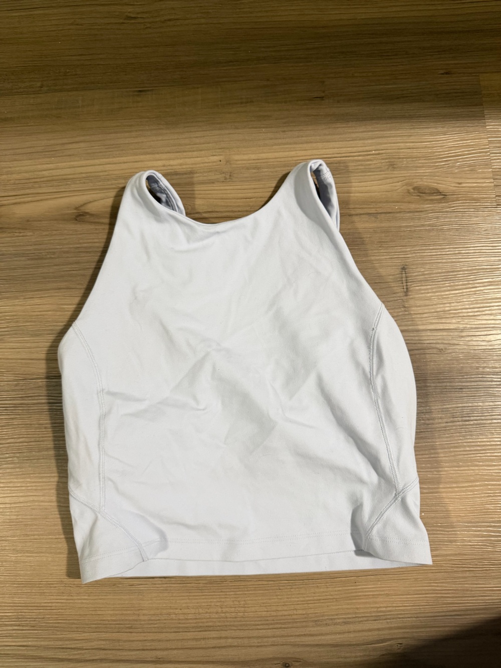 Lululemon Lilac High Neck Cropped Tank Top